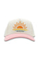 Simply Southern Sun Trucker Hat for Women in Cream/Pink | 0126-HAT-SUN
