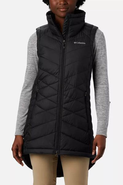 Columbia Heavenly Long Vest for Women in Black