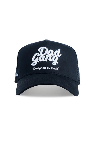 Dad Gang Trucker Hat for Men in Black