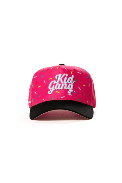 Kid Gang Trucker Ice Cream Hat in Pink