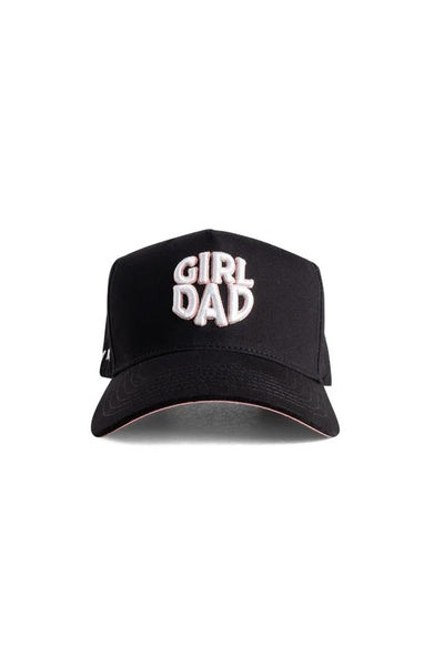 Dad Gang Girl Dad Hat for Men in Black/Pink