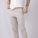 Denim & Flower Dress Pants for Men in Sand