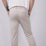 Denim & Flower Dress Pants for Men in Sand