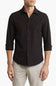 Denim & Flower Dressy Tech Stretch Shirt for Men in Black