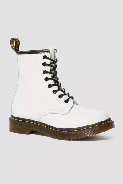 Dr. Martens 1460 Smooth Leather Boots for Women in White