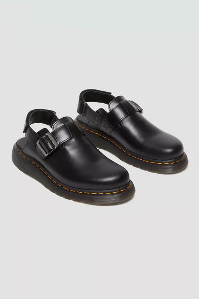 Dr. Martens Jorge II Brando Leather Slingback Mules for Women in