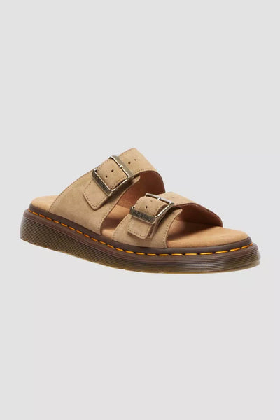 Dr. Martens Josef Suede Sandals for Women in Savannah Tan