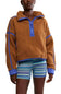 FP Movement Mountain ½ Zip Fleece for Women in Twig Brown