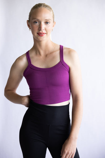 FP Movement We The Free All Clear Cami for Women in Mulberry Purple