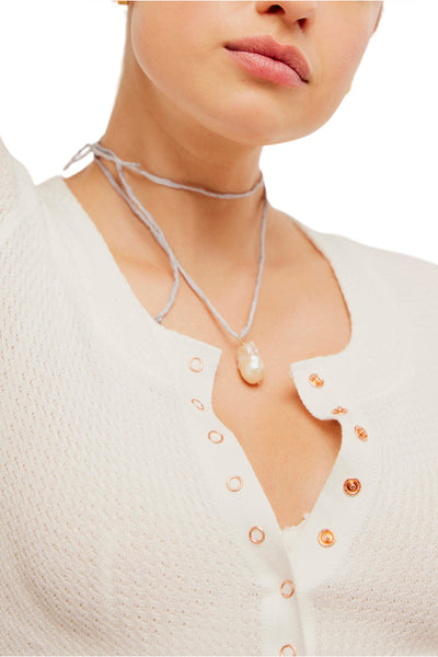 Free People Intimately Going Places Cardi for Women in Ivory