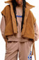 FP Movement Scout It Out Fleece Vest for Women in Brown