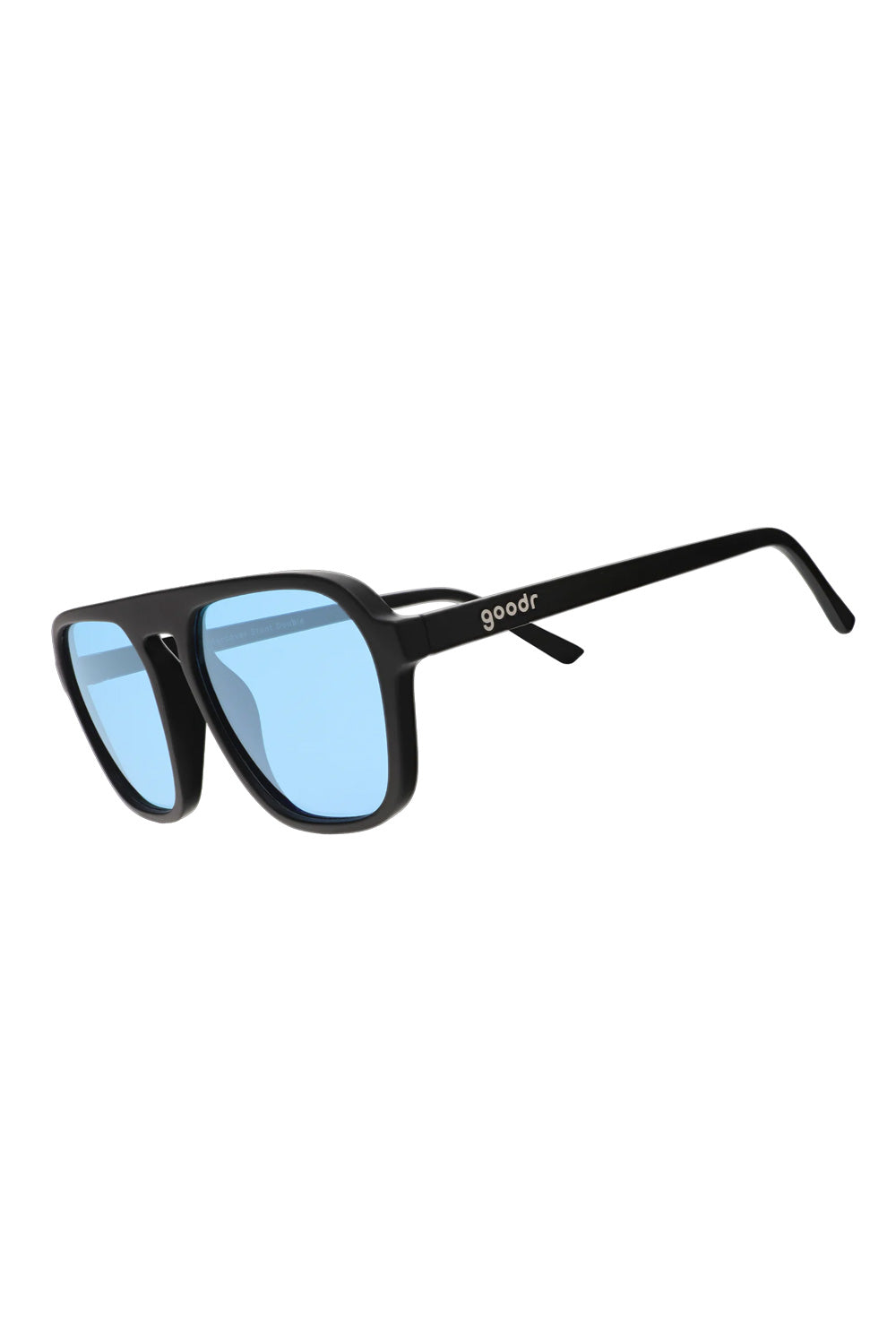 goodr Undercover Stunt Double Sunglasses in Black | G00432-RTG-BL1