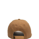 Grunt Style Embroidered American Flag Hat for Men in Tan