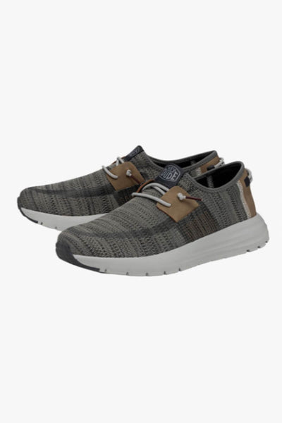 Hey Dude Shoes Sirocco Shoes for Men in Grey