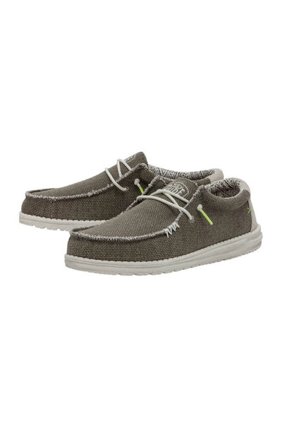 Hey Dude Shoes Men’s Wally Braided Shoes in Fossil