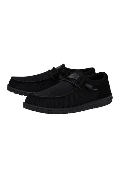 HEYDUDE Men’s Wally Funk Mono Shoes in Black