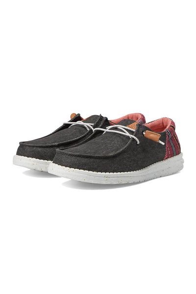 Hey Dude Shoes Women’s Wendy Funk Baja in Black