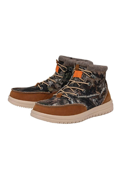 HEYDUDE Men’s Brandley Mossy Oak Country DNA Boots in Camo