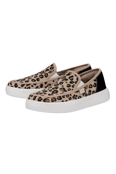 HEYDUDE Women’s Sunapee Desert Shoes in Leopard