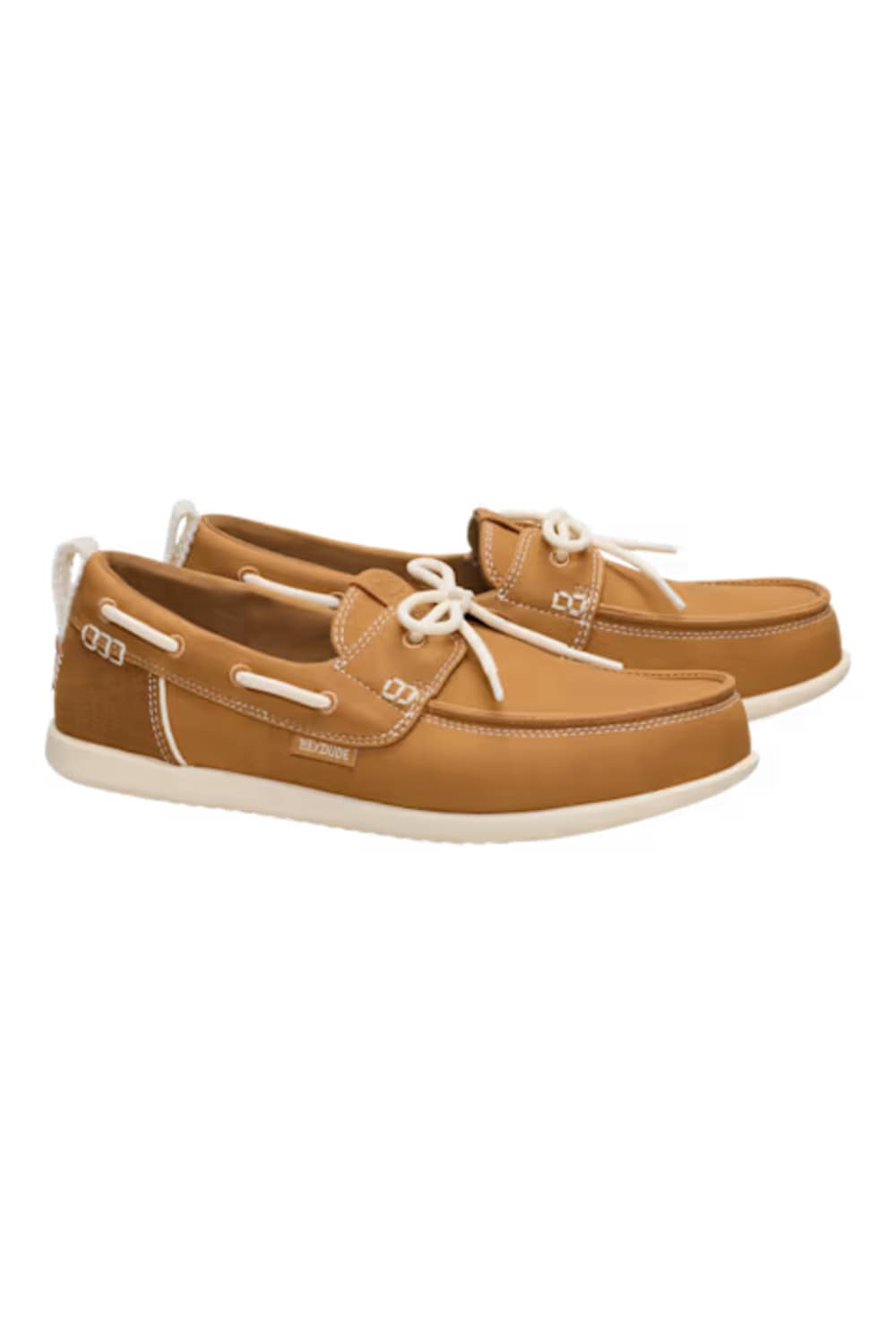 HEYDUDE Women's Harbor Breeze Lo Classic Shoes in Bone Brown