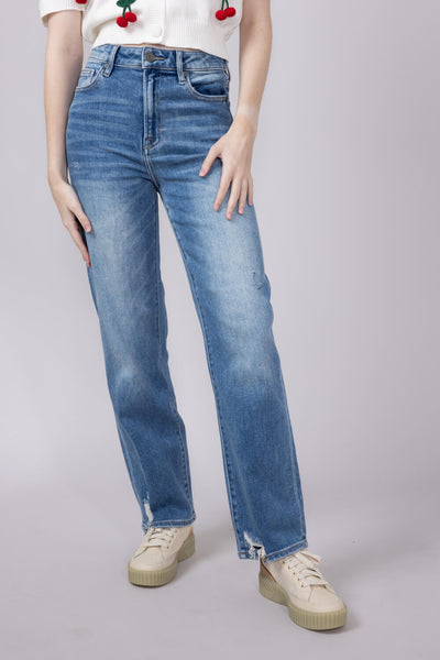Hidden Tracey High Rise Straight Leg Jeans for Women