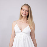 Illa Illa Eyelet Mini Dress for Women in White