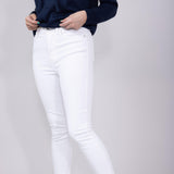 Judy Blue High-Rise Skinny Jeans for Women in White
