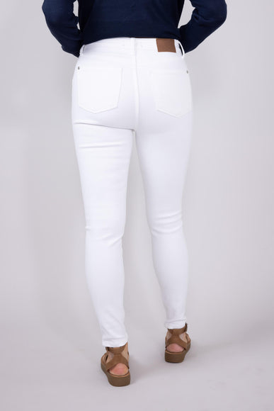 Judy Blue High-Rise Skinny Jeans for Women in White