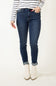 Judy Blue Jeans Mid Rise Vintage Raw Hem Skinny Jeans for Women