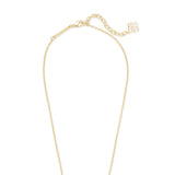 Kendra Scott Elisa Gold Pendant Necklace in Dichroic Glass