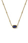 Kendra Scott Mini Elisa Vintage Satellite Short Pendant Necklace for Women in Gold