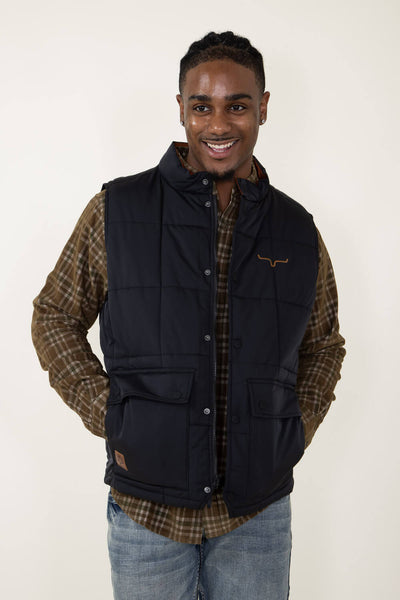 Kimes Ranch Dakota Vest for Men in Black