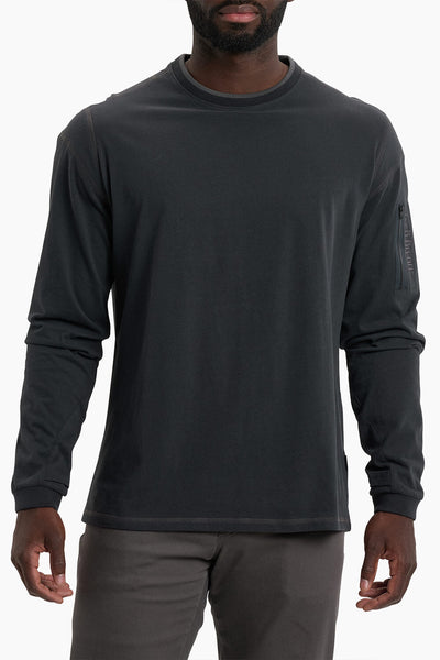 Kuhl Kommando Crew Shirt for Men in Onyx