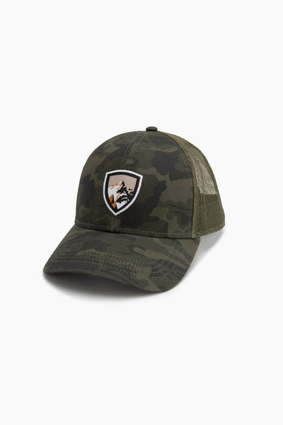 Kuhl Trucker Hat for Men in Camo Green