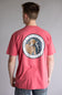 Local Boy Antler Retrieve Tee for Men in Brick Red