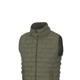 Local Boy Quilted Brick Vest for Boys in Green