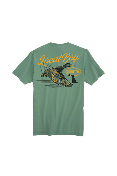 Local Boy Youth Moonlit Mallard T-Shirt in Green