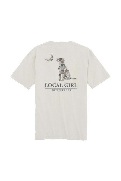 Local Girl Youth Floral T-Shirt in Grey