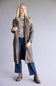 Love Tree Full Length Long Coat for Women in Brown