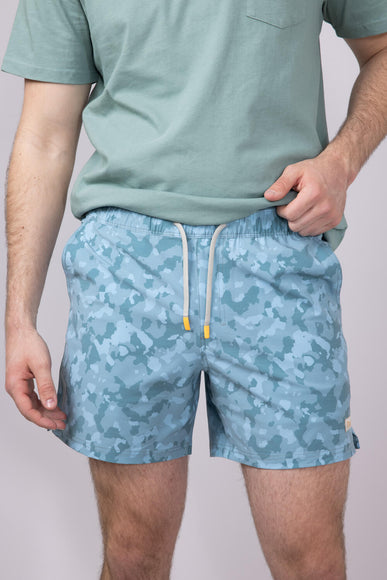 Marsh Wear Fulton Volley 6” Shorts for Men in Blue Camo