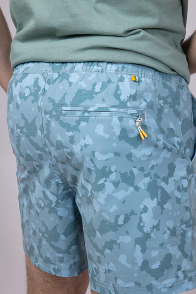 Marsh Wear Fulton Volley 6” Shorts for Men in Blue Camo