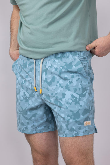 Marsh Wear Fulton Volley 6” Shorts for Men in Blue Camo