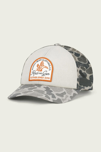 Marsh Wear In Flight Trucker Hat for Men in Khaki
