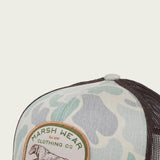 Marsh Wear Retrieve Camo Trucker Hat for Men in Green