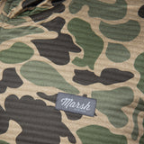 Marsh Wear Sullivan Hagood Tech Hoodie for Men in Green Mallard Camo