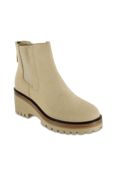 MIA Shoes Sefi Lug Booties for Women in Brown