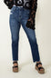 Mica Super High Rise Straight Jeans for Women