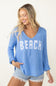 Miracle Beach Sweater for Women in Blue