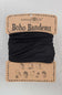 Natural Life Full Boho Bandeau Headband in Black