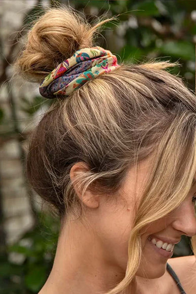 Natural Life Full Boho Bandeau Headband in Cream